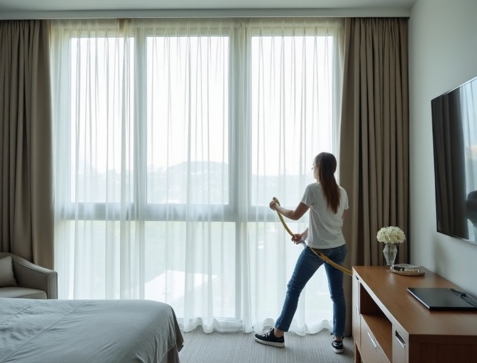 Parklands Sheer Curtain Cleaning